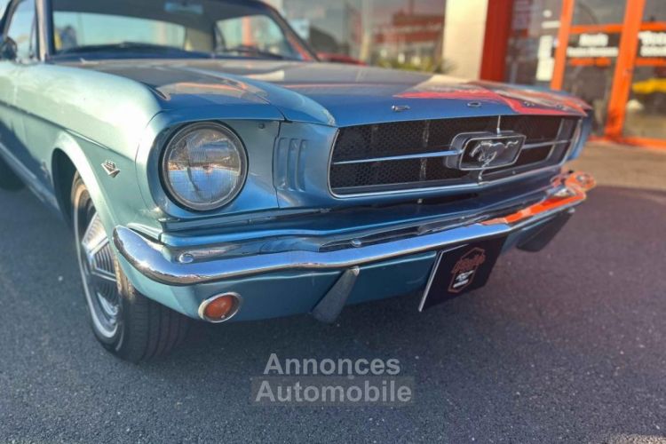 Ford Mustang COUPE BLEUE TOIT VINYLE BLANC 1965 - <small></small> 39.900 € <small>TTC</small> - #13