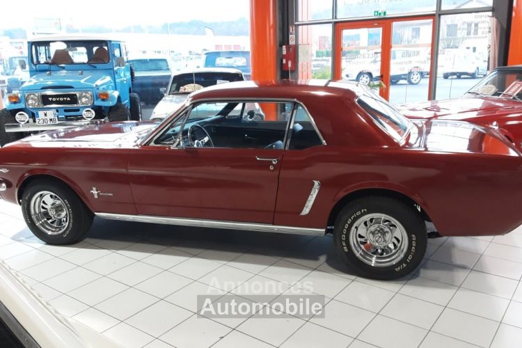 Ford Mustang COUPE CODE A 1965 ROUGE - <small></small> 45.500 € <small>TTC</small> - #4