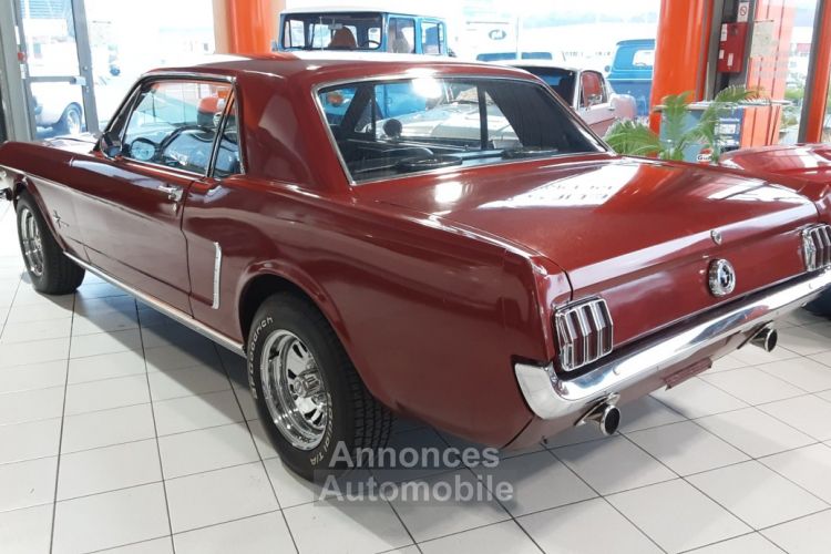 Ford Mustang COUPE CODE A 1965 ROUGE - <small></small> 45.500 € <small>TTC</small> - #5