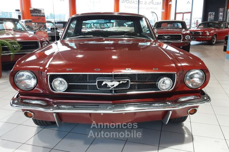 Ford Mustang COUPE CODE A 1965 ROUGE - <small></small> 45.500 € <small>TTC</small> - #6