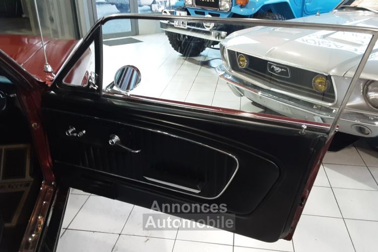Ford Mustang COUPE CODE A 1965 ROUGE - <small></small> 45.500 € <small>TTC</small> - #11