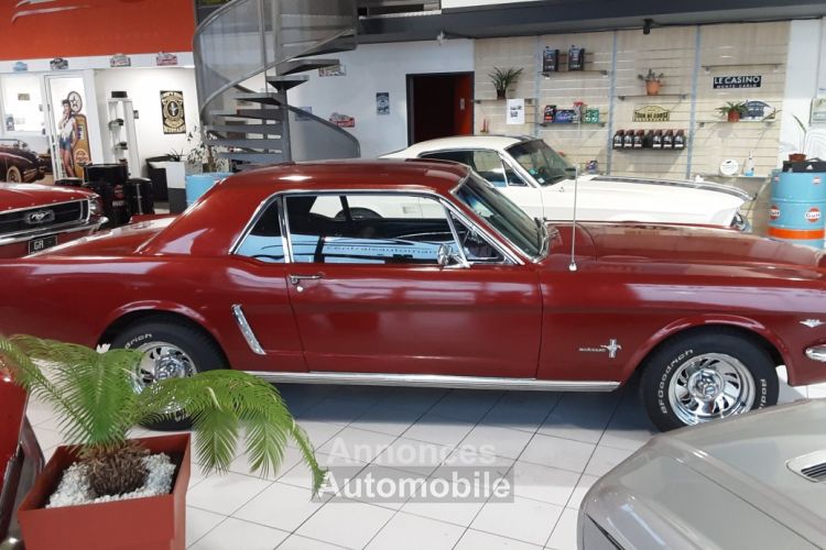 Ford Mustang COUPE CODE A 1965 ROUGE - <small></small> 45.500 € <small>TTC</small> - #13