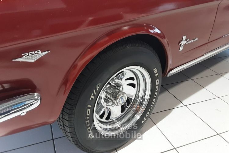 Ford Mustang COUPE CODE A 1965 ROUGE - <small></small> 45.500 € <small>TTC</small> - #23