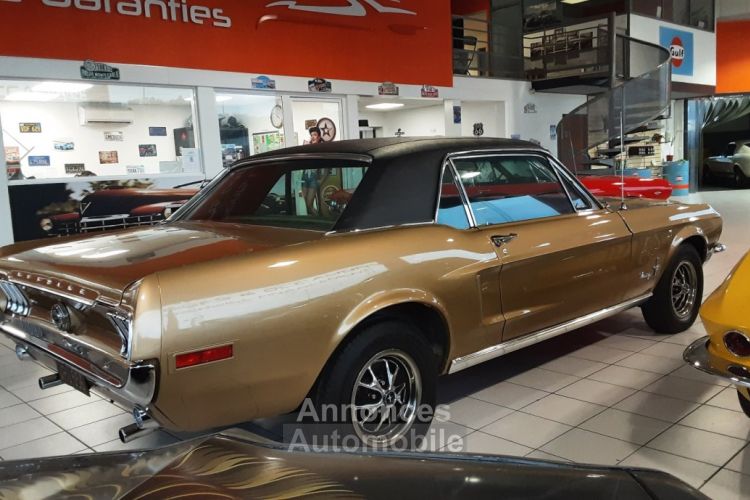 Ford Mustang COUPE GOLD 289CI V8 1968 - <small></small> 38.500 € <small>TTC</small> - #9