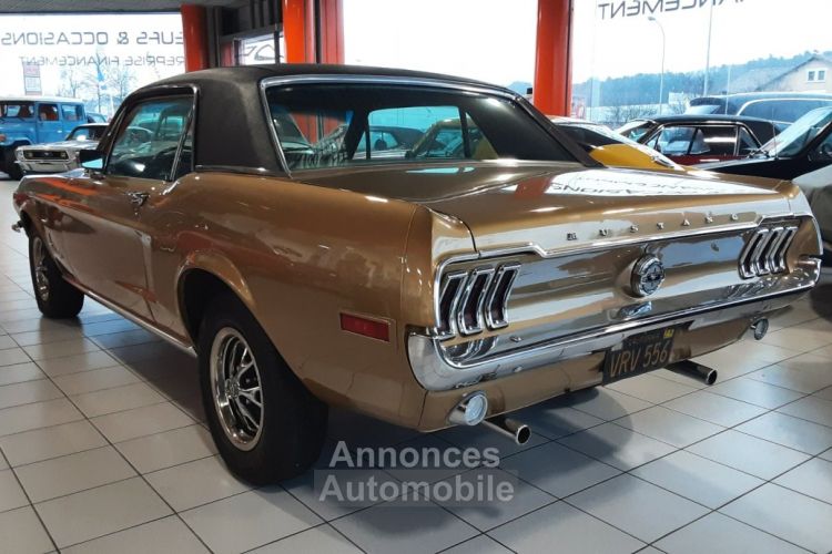 Ford Mustang COUPE GOLD 289CI V8 1968 - <small></small> 38.500 € <small>TTC</small> - #18