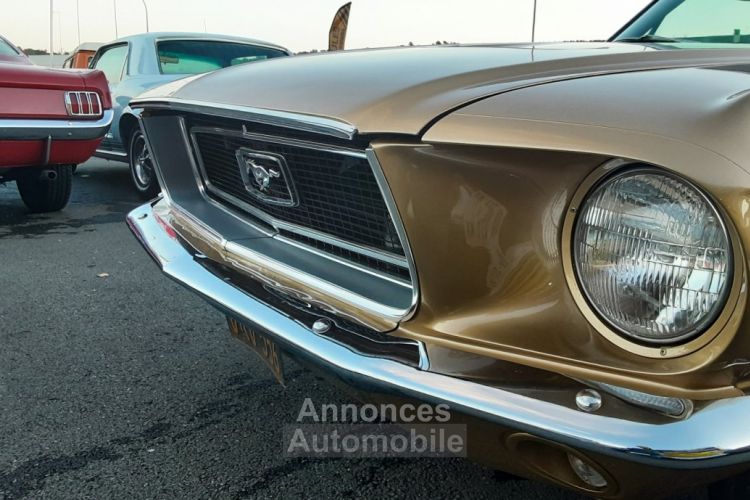 Ford Mustang COUPE GOLD 289CI V8 1968 - <small></small> 38.500 € <small>TTC</small> - #21