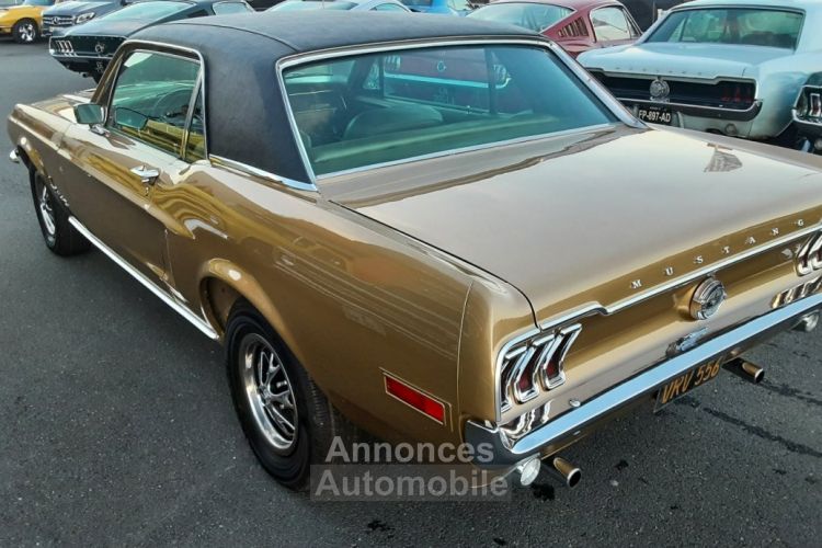 Ford Mustang COUPE GOLD 289CI V8 1968 - <small></small> 38.500 € <small>TTC</small> - #38