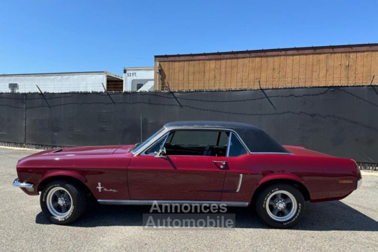 Ford Mustang COUPE TOIT VINYLE ROUGE 1968 CODE C - <small></small> 38.900 € <small>TTC</small> - #3