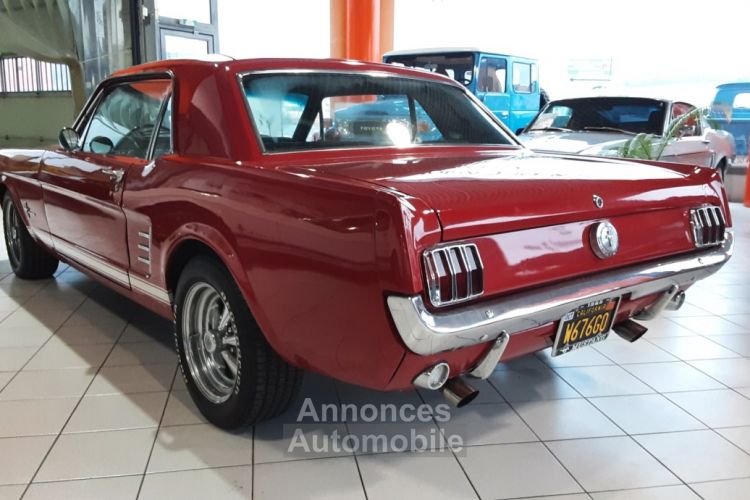 Ford Mustang COUPE V8 ROUGE 1966 - <small></small> 37.500 € <small>TTC</small> - #7
