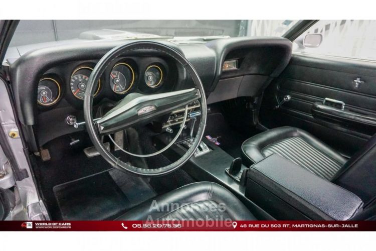 Ford Mustang FASTBACK 1969 V8 4.9 320ci 230 - FASTBACK 69 - <small></small> 63.990 € <small>TTC</small> - #6