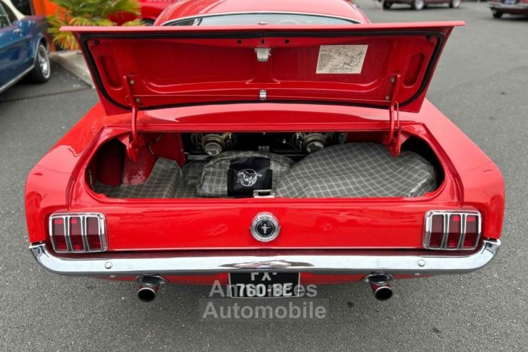 Ford Mustang FASTBACK 289 CI V8 ROUGE 1965 BOITE MECA - <small></small> 64.900 € <small>TTC</small> - #3