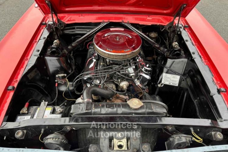 Ford Mustang FASTBACK 289 CI V8 ROUGE 1965 BOITE MECA - <small></small> 64.900 € <small>TTC</small> - #21