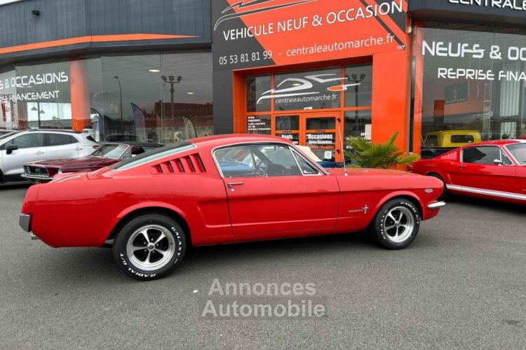 Ford Mustang FASTBACK 289 CI V8 ROUGE 1965 BOITE MECA - <small></small> 64.900 € <small>TTC</small> - #22