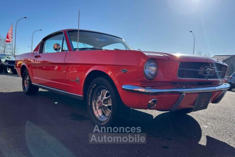 Ford Mustang FASTBACK 289CI V8 CODE A GT POPY RED - <small></small> 59.900 € <small>TTC</small> - #3