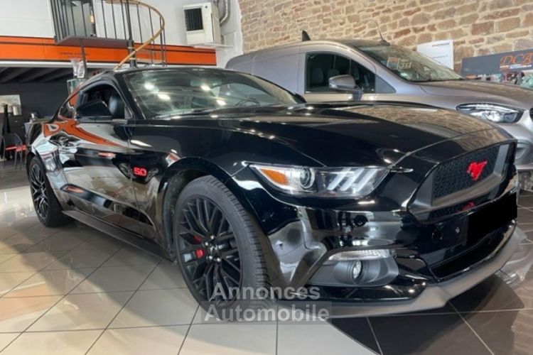 Ford Mustang Fastback 5.0 V8 Ti-VCT - 421 FASTBACK 2015 COUPE GT Full Black PHASE 1 - <small></small> 41.990 € <small>TTC</small> - #1