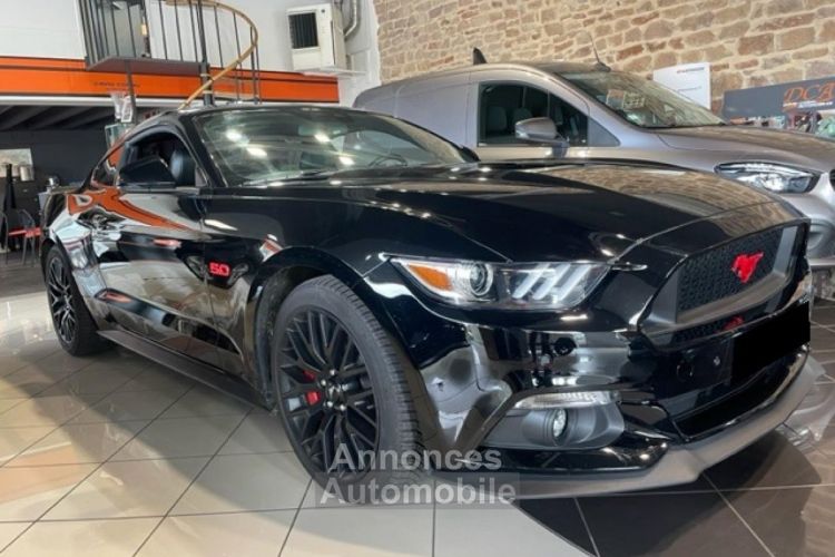 Ford Mustang Fastback 5.0 V8 Ti-VCT - 421 FASTBACK 2015 COUPE GT Full Black PHASE 1 - <small></small> 41.990 € <small>TTC</small> - #4