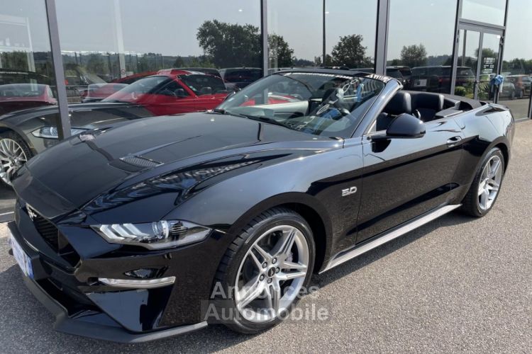 Ford Mustang GT CABRIOLET V8 5.0L BVA10 2018 - Malus Payé - <small></small> 51.900 € <small>TTC</small> - #1