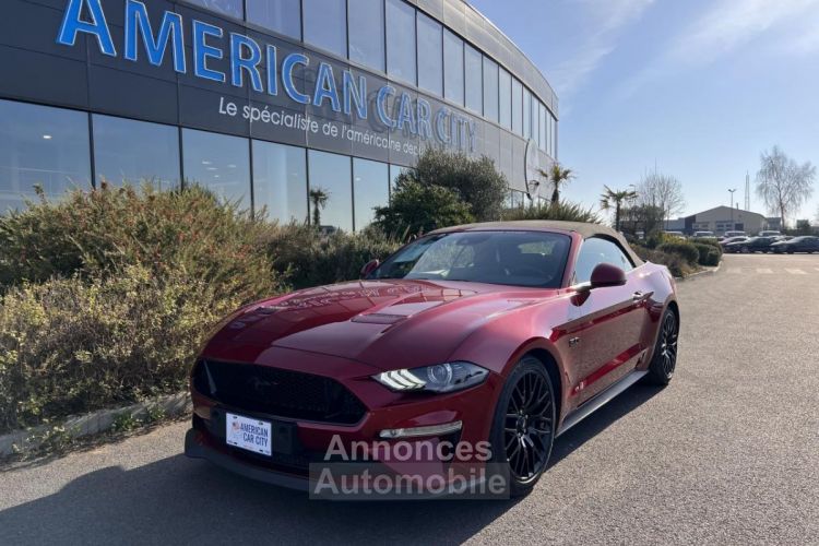 Ford Mustang GT CABRIOLET V8 5.0L BVA10 - Pas de Malus - <small></small> 55.900 € <small>TTC</small> - #1