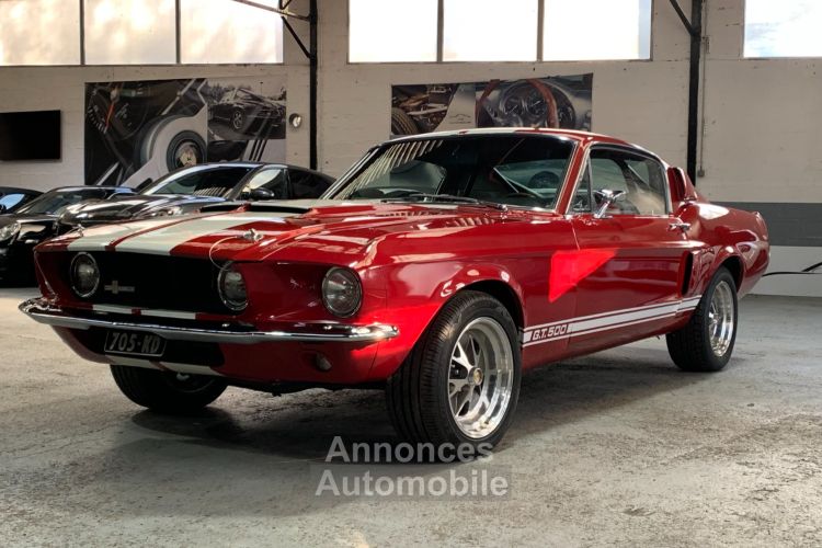 Ford Mustang Shelby FORD MUSTANG FASTBACK 1967 SHELBY GT 500 RECREATION / BOITE 4 / SUPERBE /RARE EN FRANCE - <small></small> 95.990 € <small></small> - #1