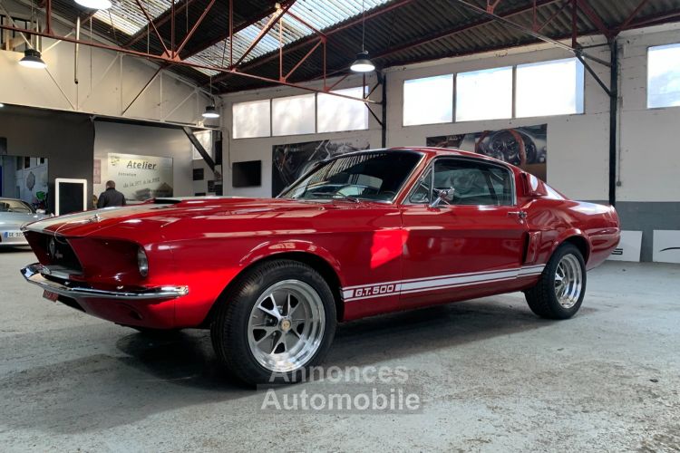 Ford Mustang Shelby FORD MUSTANG FASTBACK 1967 SHELBY GT 500 RECREATION / BOITE 4 / SUPERBE /RARE EN FRANCE - <small></small> 95.990 € <small></small> - #4