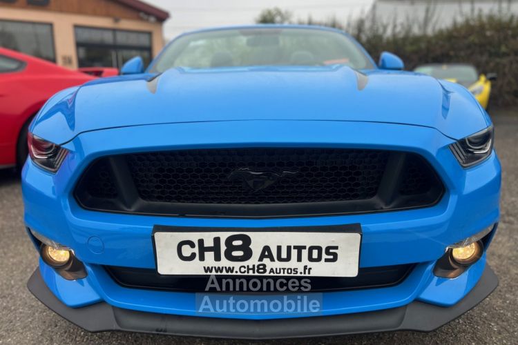 Ford Mustang V8 5.0 GT CABRIOLET 1ERE MAIN GRABBER BLUE PACK PREMIUM 8680 KMS * DISPONIBLE ET VISIBLE SUR NOTRE PARC* 48900eur - <small></small> 48.900 € <small>TTC</small> - #9