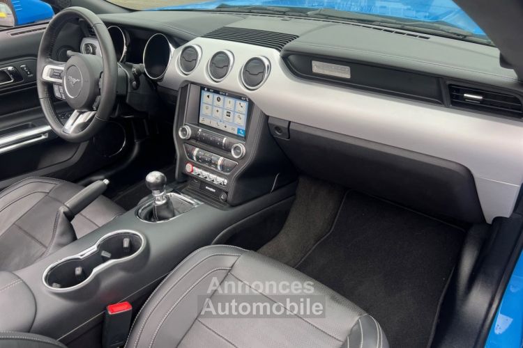 Ford Mustang V8 5.0 GT CABRIOLET 1ERE MAIN GRABBER BLUE PACK PREMIUM 8680 KMS * DISPONIBLE ET VISIBLE SUR NOTRE PARC* 48900eur - <small></small> 48.900 € <small>TTC</small> - #10