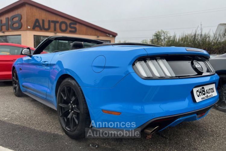 Ford Mustang V8 5.0 GT CABRIOLET 1ERE MAIN GRABBER BLUE PACK PREMIUM 8680 KMS * DISPONIBLE ET VISIBLE SUR NOTRE PARC* 48900eur - <small></small> 48.900 € <small>TTC</small> - #25