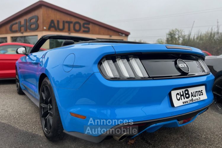 Ford Mustang V8 5.0 GT CABRIOLET 1ERE MAIN GRABBER BLUE PACK PREMIUM 8680 KMS * DISPONIBLE ET VISIBLE SUR NOTRE PARC* 48900eur - <small></small> 48.900 € <small>TTC</small> - #26