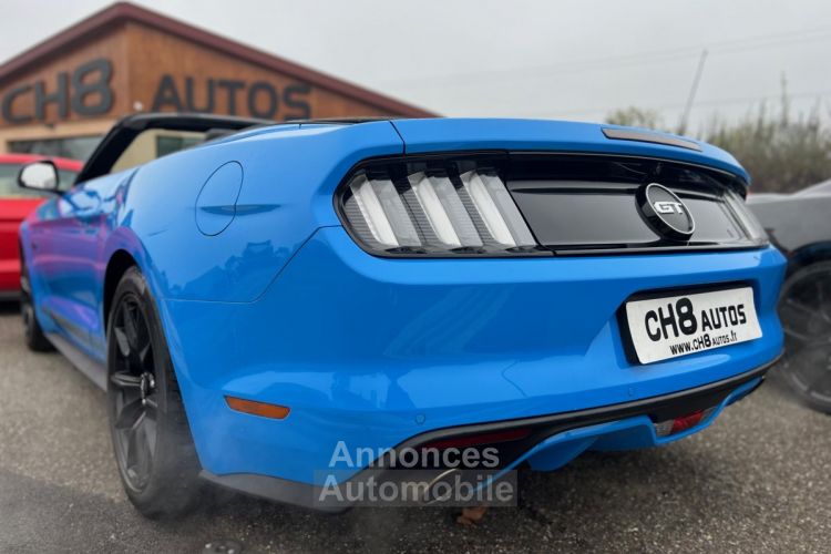 Ford Mustang V8 5.0 GT CABRIOLET 1ERE MAIN GRABBER BLUE PACK PREMIUM 8680 KMS * DISPONIBLE ET VISIBLE SUR NOTRE PARC* 48900eur - <small></small> 48.900 € <small>TTC</small> - #27