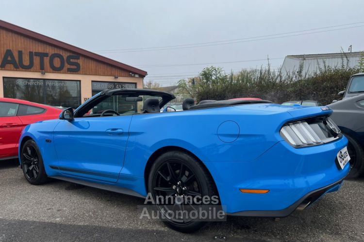 Ford Mustang V8 5.0 GT CABRIOLET 1ERE MAIN GRABBER BLUE PACK PREMIUM 8680 KMS * DISPONIBLE ET VISIBLE SUR NOTRE PARC* 48900eur - <small></small> 48.900 € <small>TTC</small> - #29