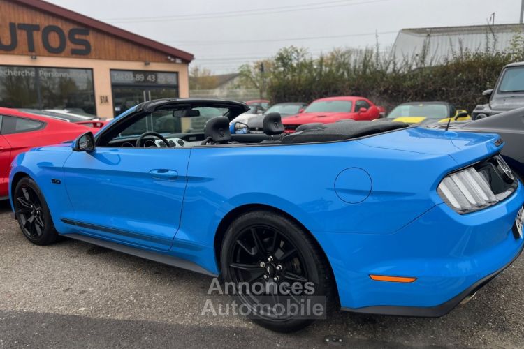 Ford Mustang V8 5.0 GT CABRIOLET 1ERE MAIN GRABBER BLUE PACK PREMIUM 8680 KMS * DISPONIBLE ET VISIBLE SUR NOTRE PARC* 48900eur - <small></small> 48.900 € <small>TTC</small> - #31