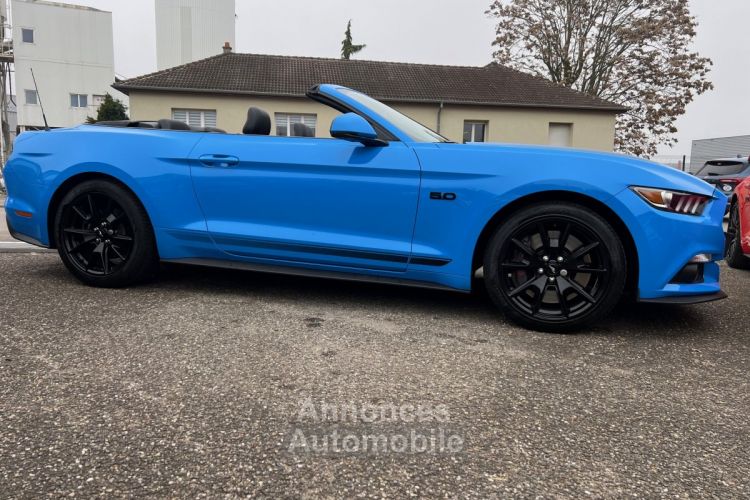 Ford Mustang V8 5.0 GT CABRIOLET 1ERE MAIN GRABBER BLUE PACK PREMIUM 8680 KMS * DISPONIBLE ET VISIBLE SUR NOTRE PARC* 48900eur - <small></small> 48.900 € <small>TTC</small> - #34