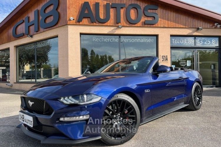 Ford Mustang V8 5.0 GT CABRIOLET BOITE AUTO PACK PREM BANG&OLUFSEN SUSPENSION MAGNERIDE GARANTIE 51900 € - <small></small> 51.900 € <small>TTC</small> - #1