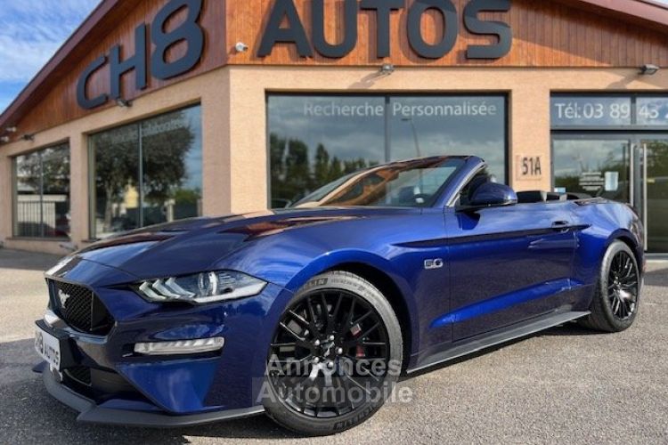 Ford Mustang V8 5.0 GT CABRIOLET BOITE AUTO PACK PREM BANG&OLUFSEN SUSPENSION MAGNERIDE GARANTIE 51900 € - <small></small> 51.900 € <small>TTC</small> - #2