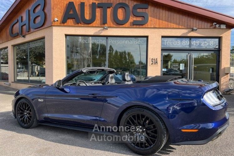 Ford Mustang V8 5.0 GT CABRIOLET BOITE AUTO PACK PREM BANG&OLUFSEN SUSPENSION MAGNERIDE GARANTIE 51900 € - <small></small> 51.900 € <small>TTC</small> - #21