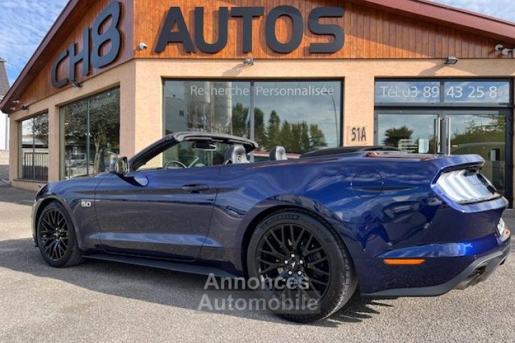 Ford Mustang V8 5.0 GT CABRIOLET BOITE AUTO PACK PREM BANG&OLUFSEN SUSPENSION MAGNERIDE GARANTIE 51900 € - <small></small> 51.900 € <small>TTC</small> - #22