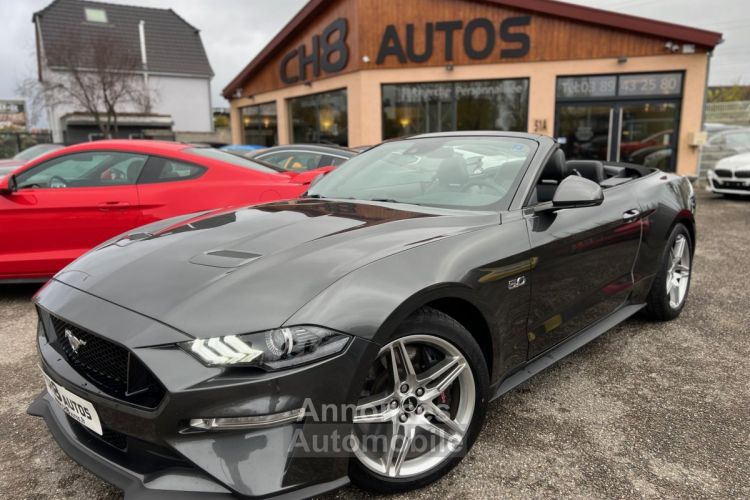 Ford Mustang v8 5.0 gt cabriolet boite automatique 1ere main *visible et disponible sur notre parc* suspension magneride systeme audio bang&olufsen 17260 kms 5 - <small></small> 54.900 € <small>TTC</small> - #5