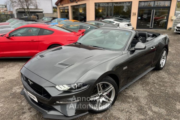 Ford Mustang v8 5.0 gt cabriolet boite automatique 1ere main *visible et disponible sur notre parc* suspension magneride systeme audio bang&olufsen 17260 kms 5 - <small></small> 54.900 € <small>TTC</small> - #6