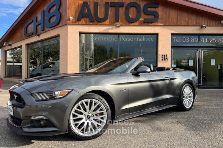 Ford Mustang V8 5.0 GT Cabriolet Boîte Automatique Navigation Sync 3 pack premium *dispo et visible sur notre parc * 39900€ - <small></small> 39.900 € <small>TTC</small> - #2