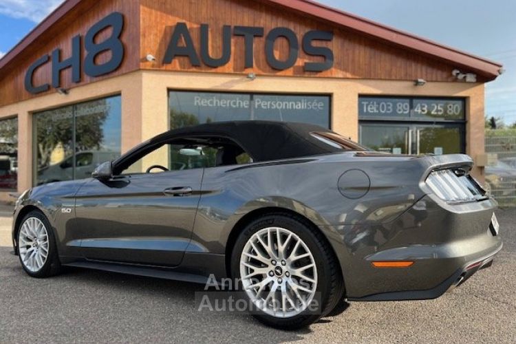 Ford Mustang V8 5.0 GT Cabriolet Boîte Automatique Navigation Sync 3 pack premium *dispo et visible sur notre parc * 39900€ - <small></small> 39.900 € <small>TTC</small> - #7