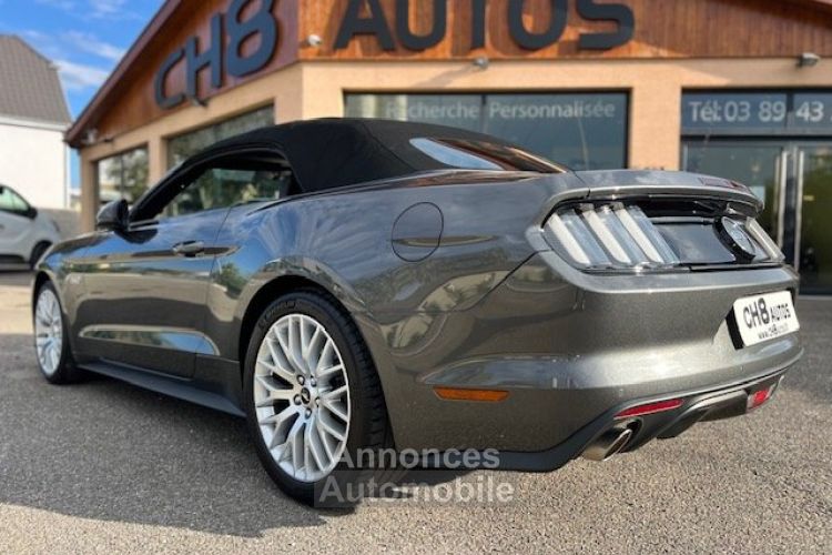 Ford Mustang V8 5.0 GT Cabriolet Boîte Automatique Navigation Sync 3 pack premium *dispo et visible sur notre parc * 39900€ - <small></small> 39.900 € <small>TTC</small> - #8