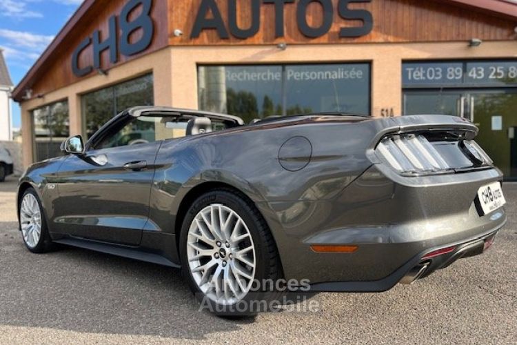 Ford Mustang V8 5.0 GT Cabriolet Boîte Automatique Navigation Sync 3 pack premium *dispo et visible sur notre parc * 39900€ - <small></small> 39.900 € <small>TTC</small> - #13