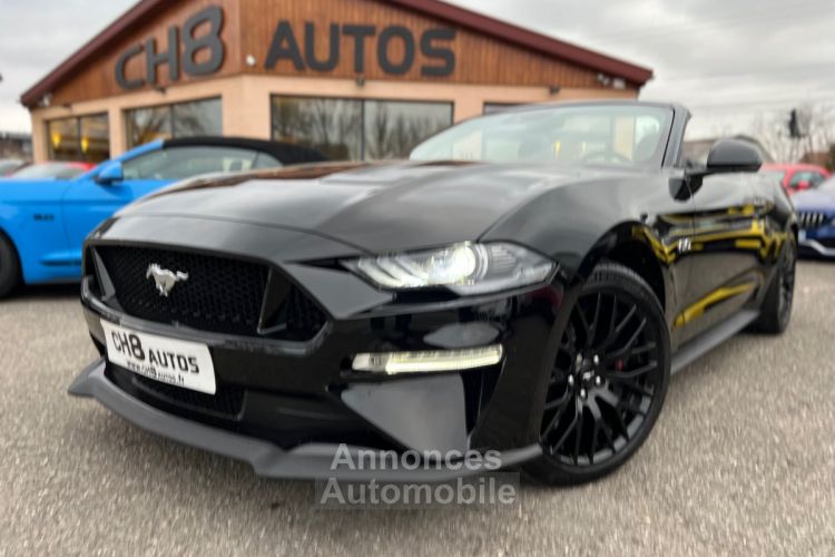 Ford Mustang v8 5.0 gt cabriolet phase 2 450ch boite auto systeme audio b&o *dispo et visible sur notre parc* 50900 €ur - <small></small> 50.900 € <small>TTC</small> - #1