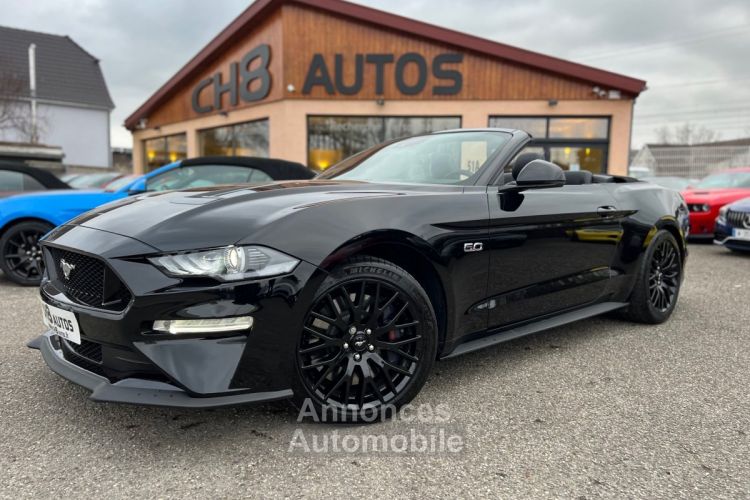 Ford Mustang v8 5.0 gt cabriolet phase 2 450ch boite auto systeme audio b&o *dispo et visible sur notre parc* 50900 €ur - <small></small> 50.900 € <small>TTC</small> - #8