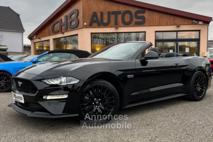 Ford Mustang v8 5.0 gt cabriolet phase 2 450ch boite auto systeme audio b&o *dispo et visible sur notre parc* 50900 €ur - <small></small> 50.900 € <small>TTC</small> - #9