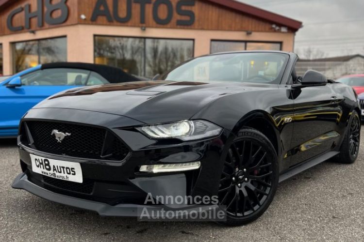 Ford Mustang v8 5.0 gt cabriolet phase 2 450ch boite auto systeme audio b&o *dispo et visible sur notre parc* 50900 €ur - <small></small> 50.900 € <small>TTC</small> - #12