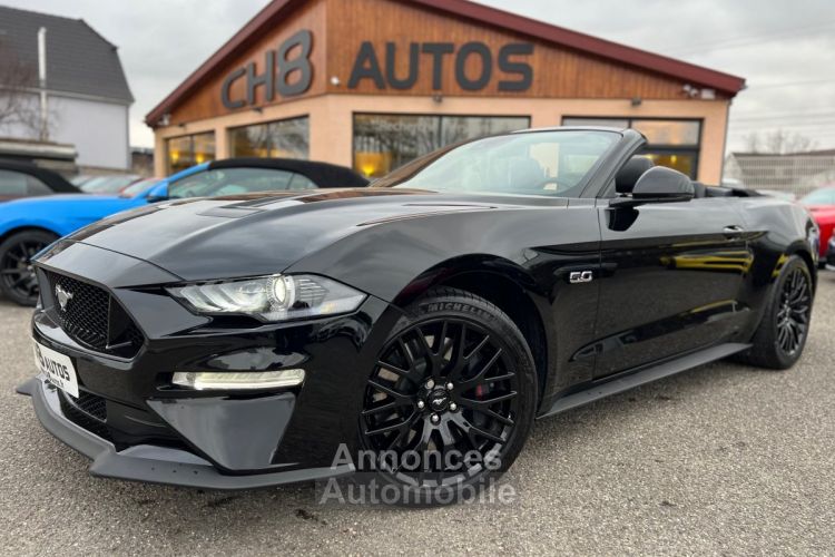 Ford Mustang v8 5.0 gt cabriolet phase 2 450ch boite auto systeme audio b&o *dispo et visible sur notre parc* 50900 €ur - <small></small> 50.900 € <small>TTC</small> - #13