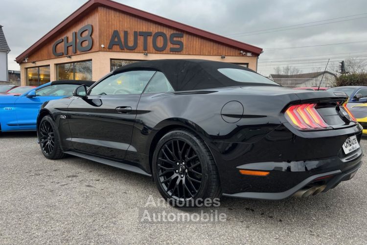 Ford Mustang v8 5.0 gt cabriolet phase 2 450ch boite auto systeme audio b&o *dispo et visible sur notre parc* 50900 €ur - <small></small> 50.900 € <small>TTC</small> - #28