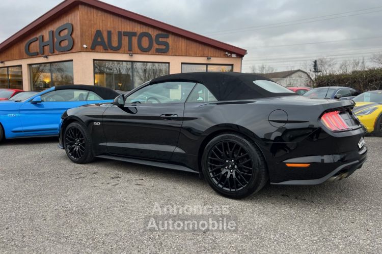 Ford Mustang v8 5.0 gt cabriolet phase 2 450ch boite auto systeme audio b&o *dispo et visible sur notre parc* 50900 €ur - <small></small> 50.900 € <small>TTC</small> - #29