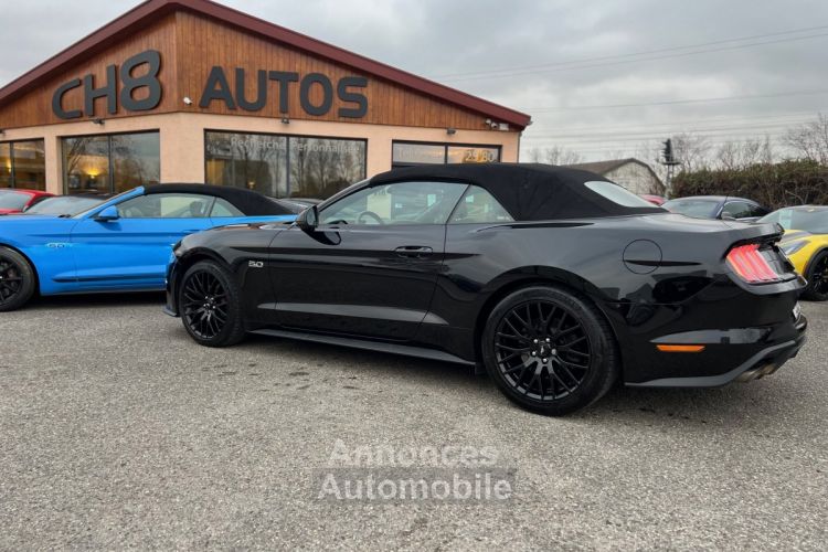 Ford Mustang v8 5.0 gt cabriolet phase 2 450ch boite auto systeme audio b&o *dispo et visible sur notre parc* 50900 €ur - <small></small> 50.900 € <small>TTC</small> - #30